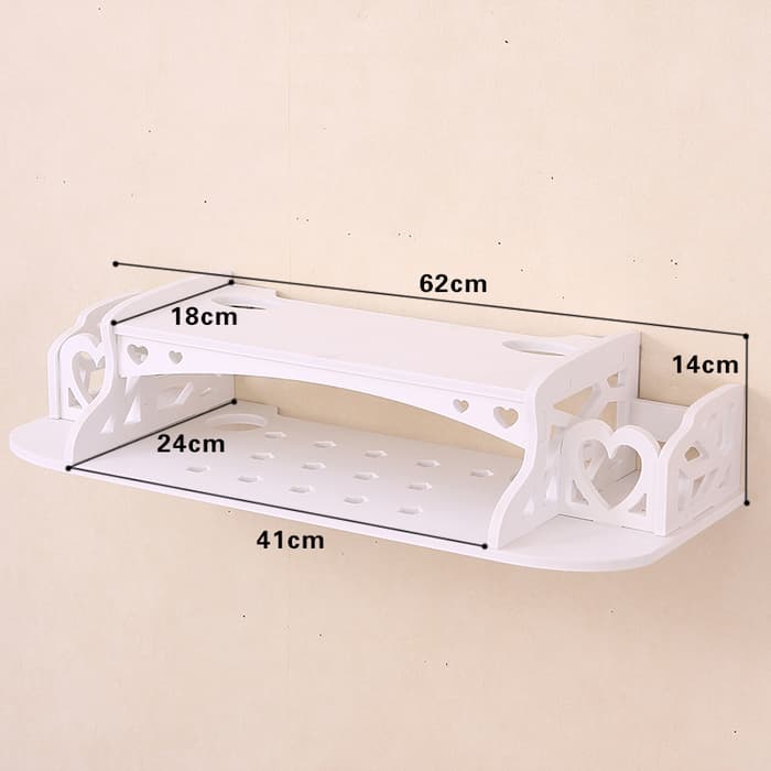  Rak  Dinding Serbaguna  ASA MH51166 Multifunction Floating 