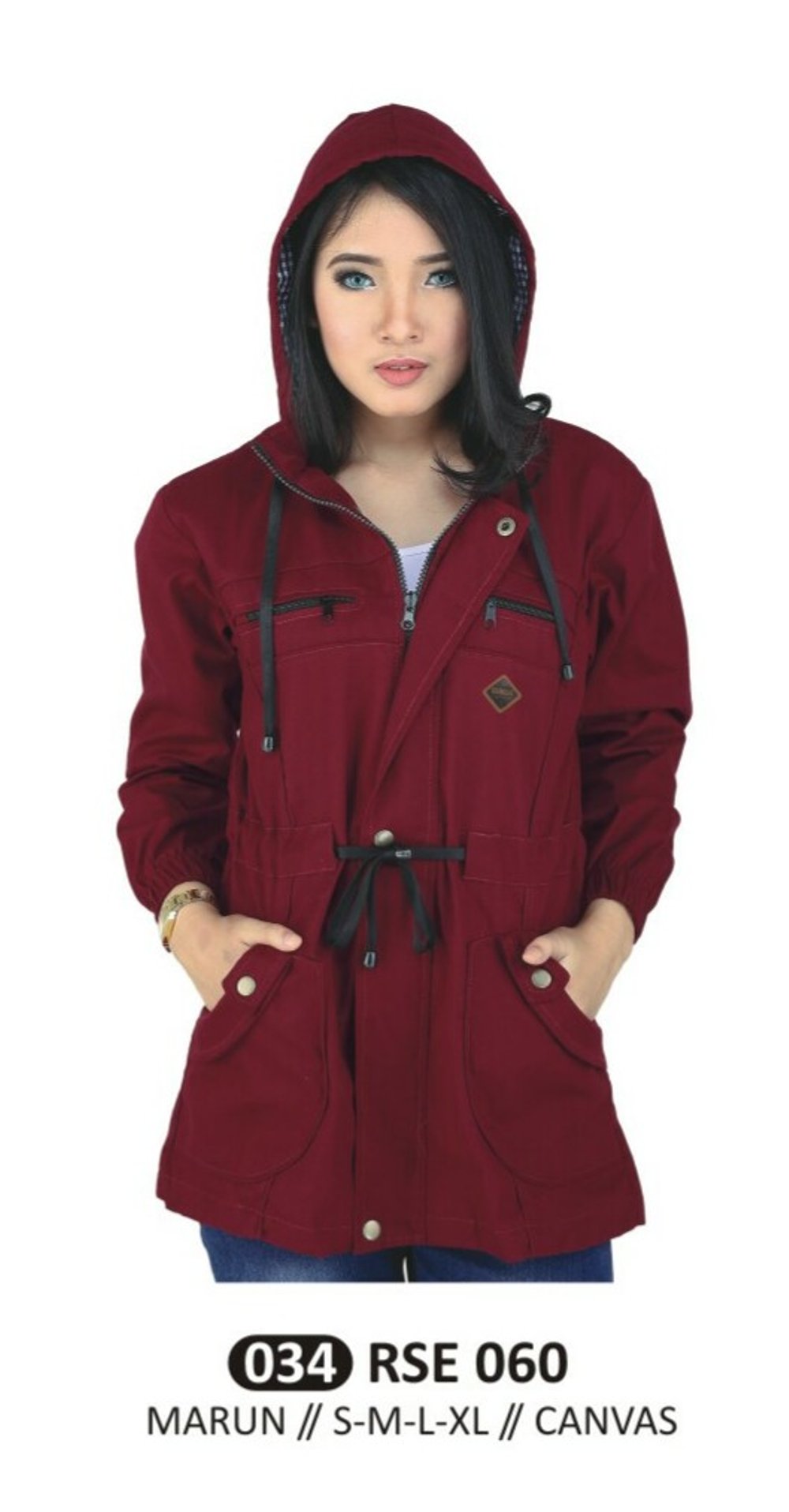 Jaket Sweater Cewek Wanita Raindoz ASA 034RSE060 Nyaman Awet Keren