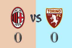 AC Milan Ditahan Imbang Torino, Skor AC Milan vs Torino 0-0