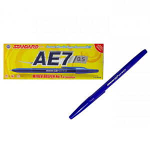 Pulpen Standard AE7 / Pen Bolpoin Standard AE7 0.5 (1 PCS) - Biru