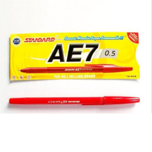 Pulpen Standard AE7 / Pen Bolpoin Standard AE7 0.5 (1 PCS) - Merah