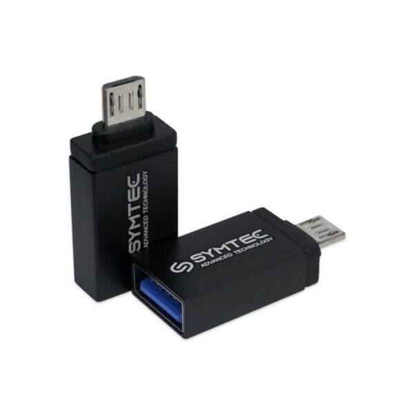 SYMTEC Adapter OTG Micro USB Male To USB 2.0 Female - High Speed Transmission - Gambar 2